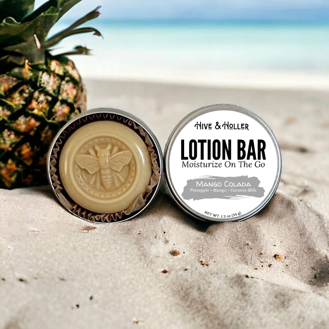 Mango Colada Solid Lotion Bar for Crafty Hands