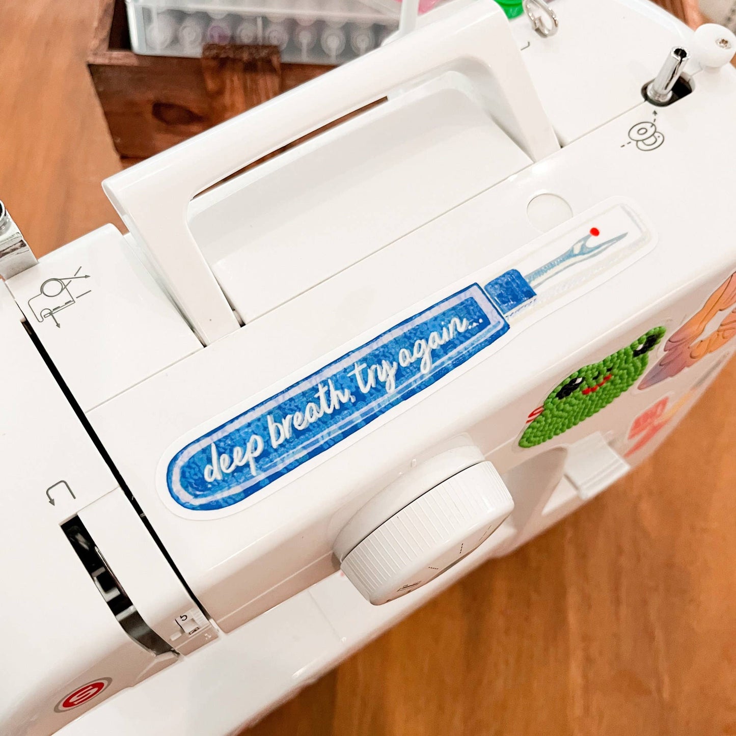 Seam Ripper Vinyl Sticker