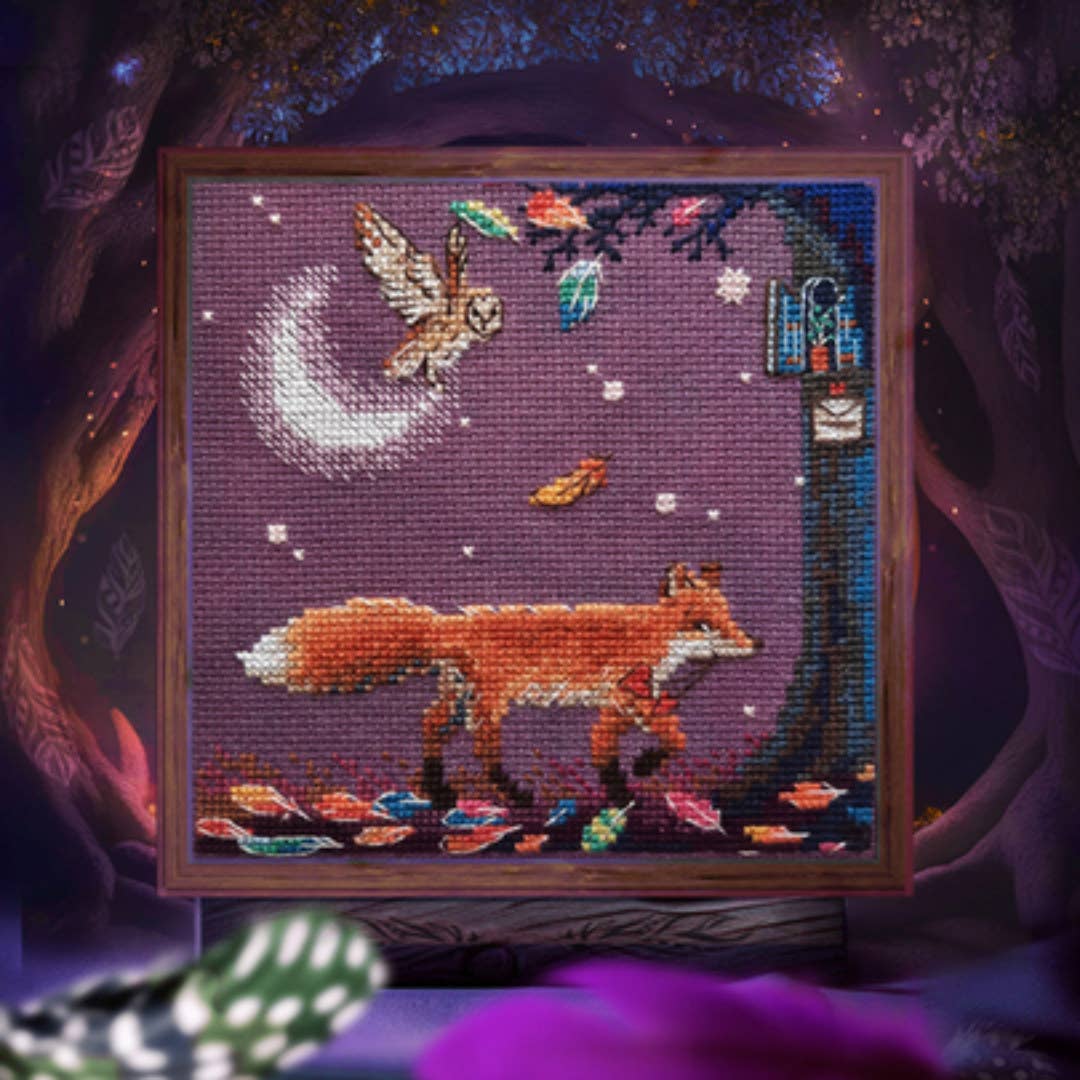 To the Forest Fairy Cross Stitch Kit by RTO C70003