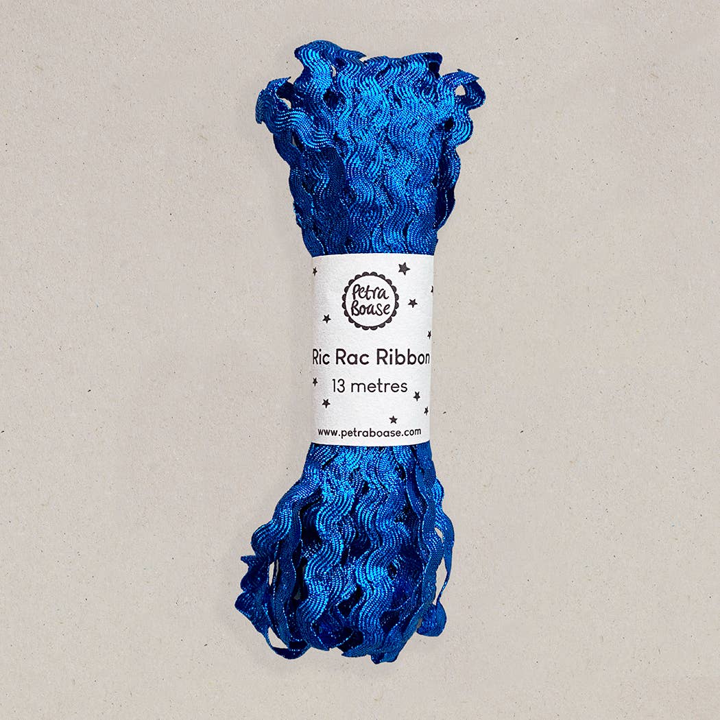 Metallic Ric Rac Ribbon Trim 15 yard Pack
