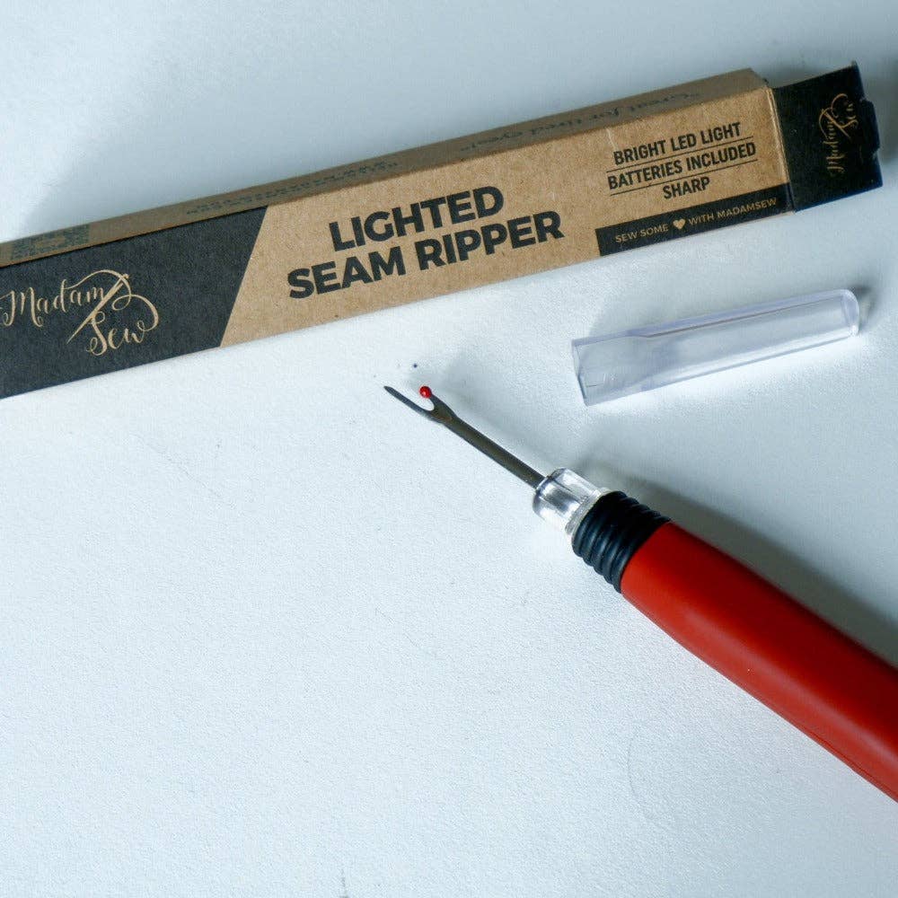 Lighted Seam Ripper - Remove Stitches Easily