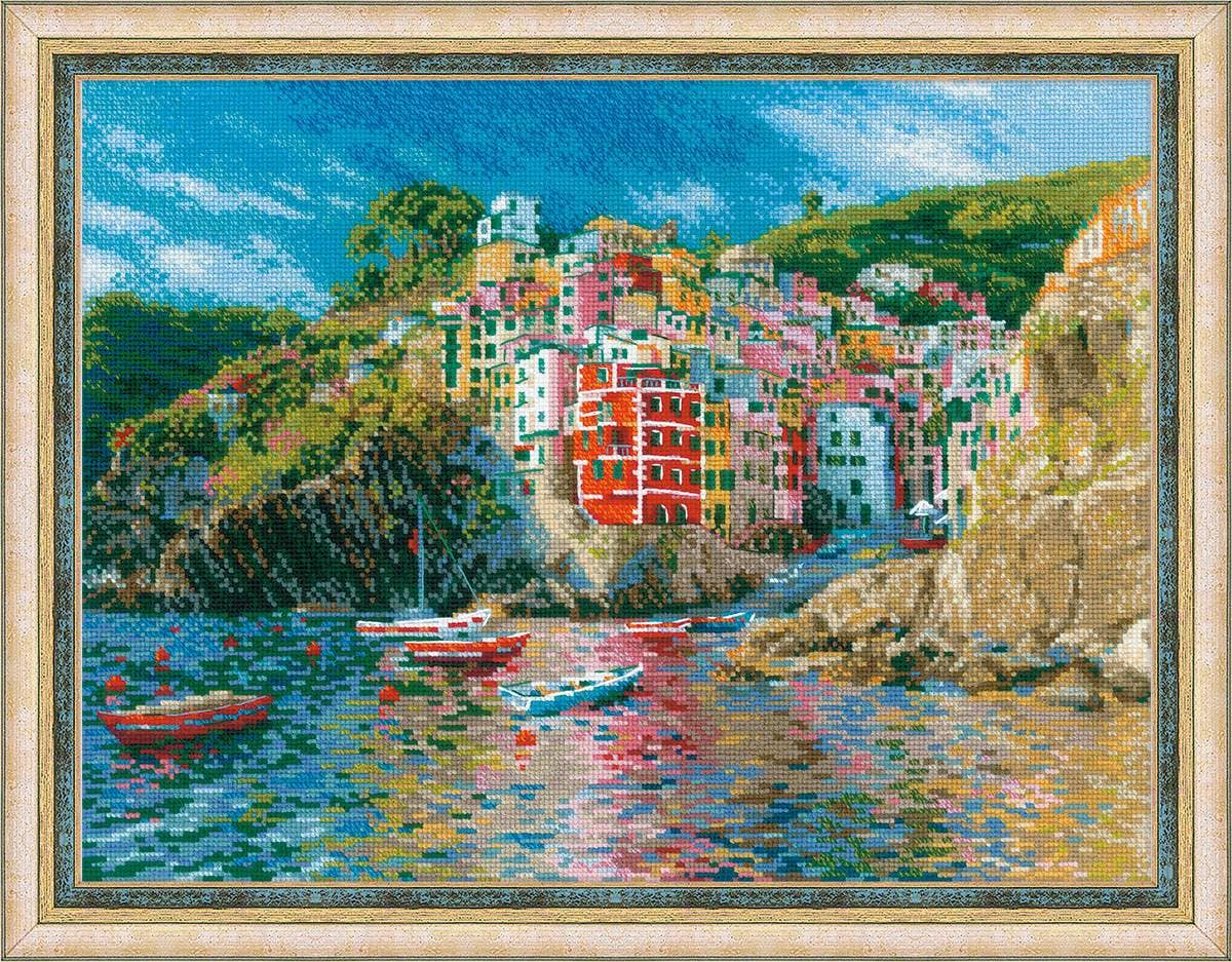 Liguria Italy Cross Stitch Kit From Riolis 1747