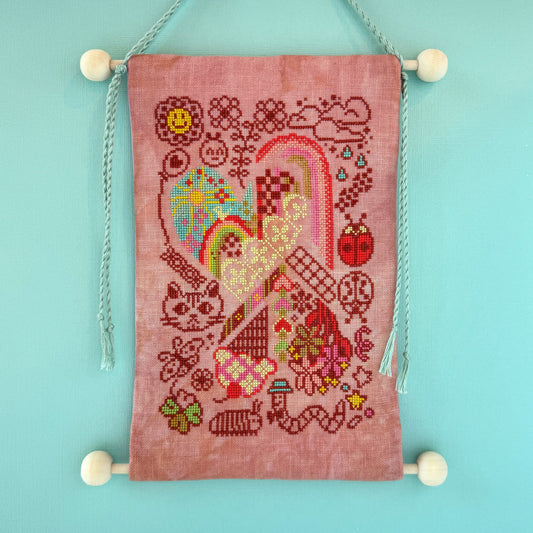 PREORDER Jed X Stitch CIRCLE CIRCLE DOT DOT Cross Stitch Pattern