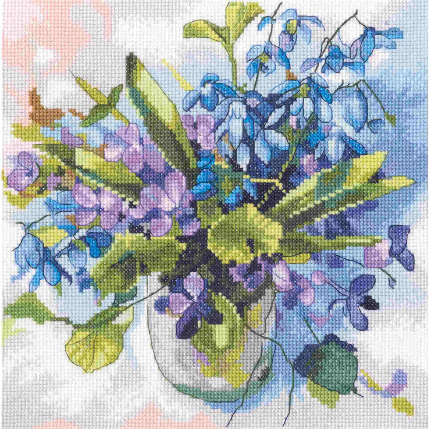 Spring Bouquet Cross Stitch Kit RTO M1080