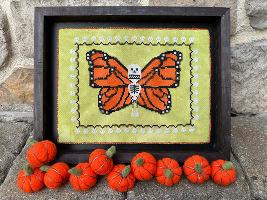 SALE Day of the Dead Butterfly Rebel Stitcher Cross Stitch Pattern