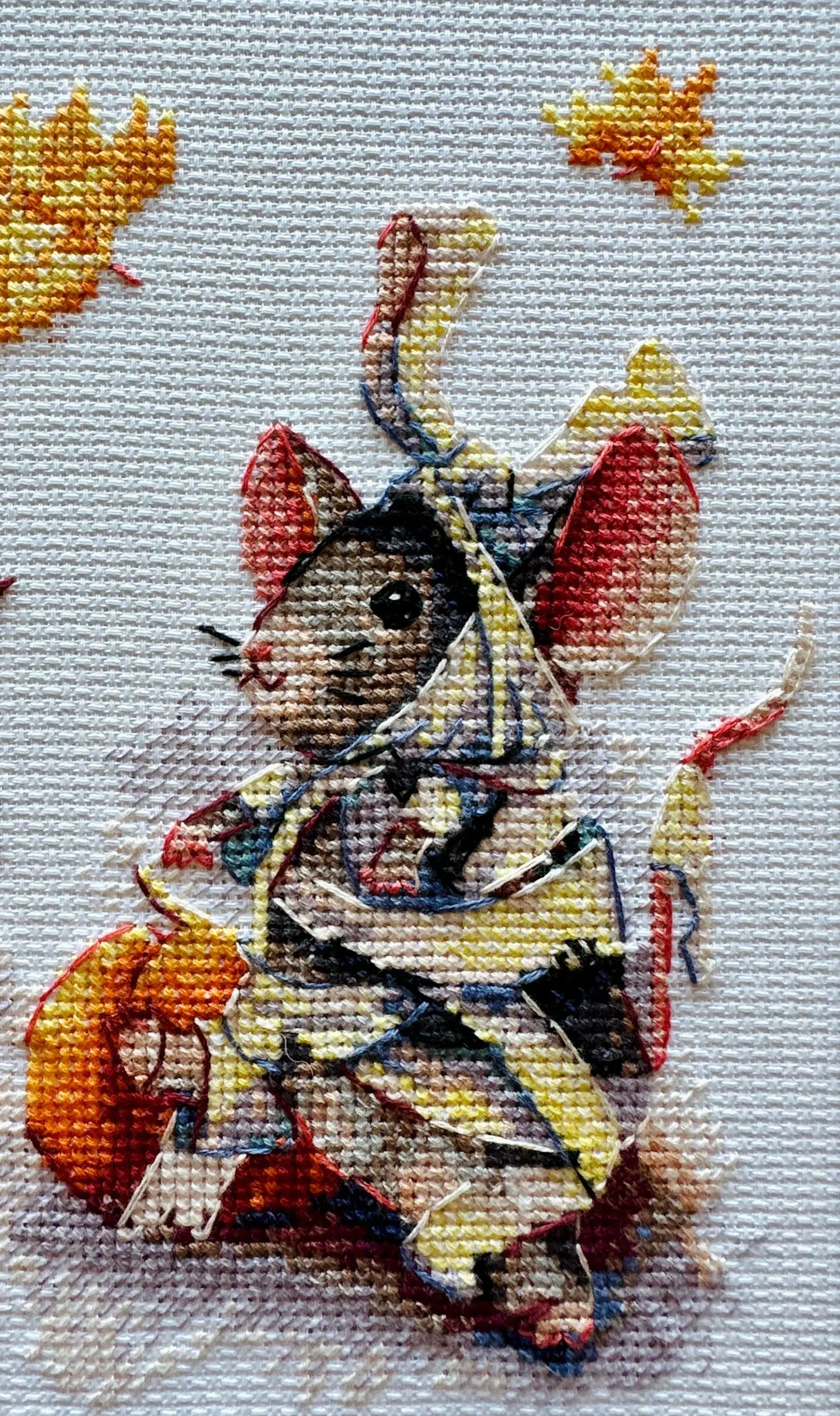 Spooky Mouse Trio Cross Stitch Kit From Riolis 2241