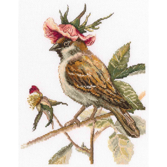 Flower Hat Cross Stitch Kit RTO Counted M912