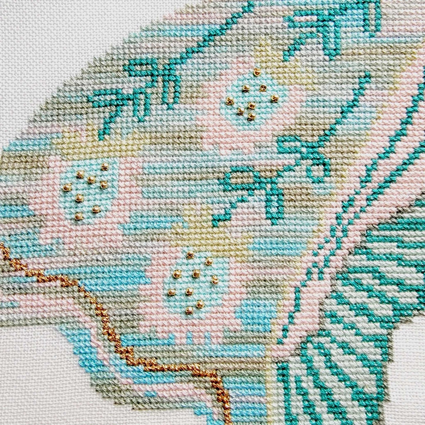 FLOWER MOTH II Cross Stitch Pattern by The Wishing Thorn