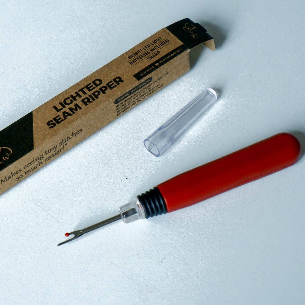 Lighted Seam Ripper - Remove Stitches Easily