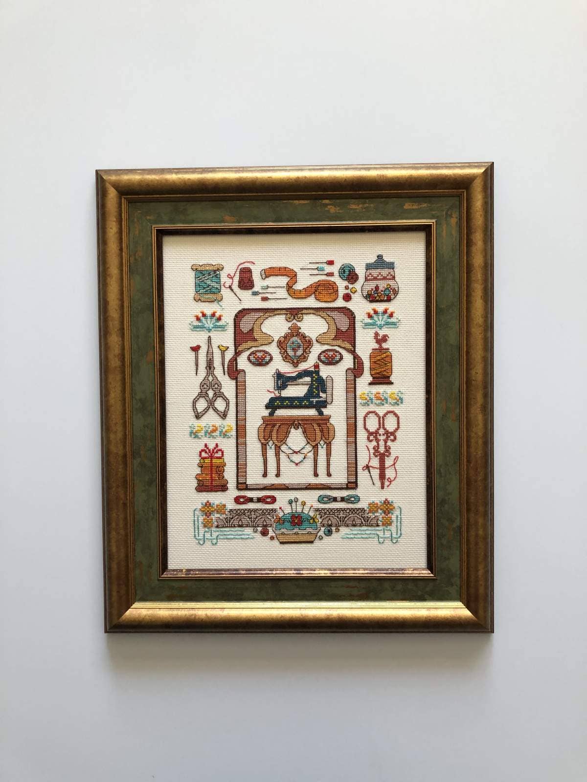 Favorite Hobby Cross Stitch Kit From Riolis 1951