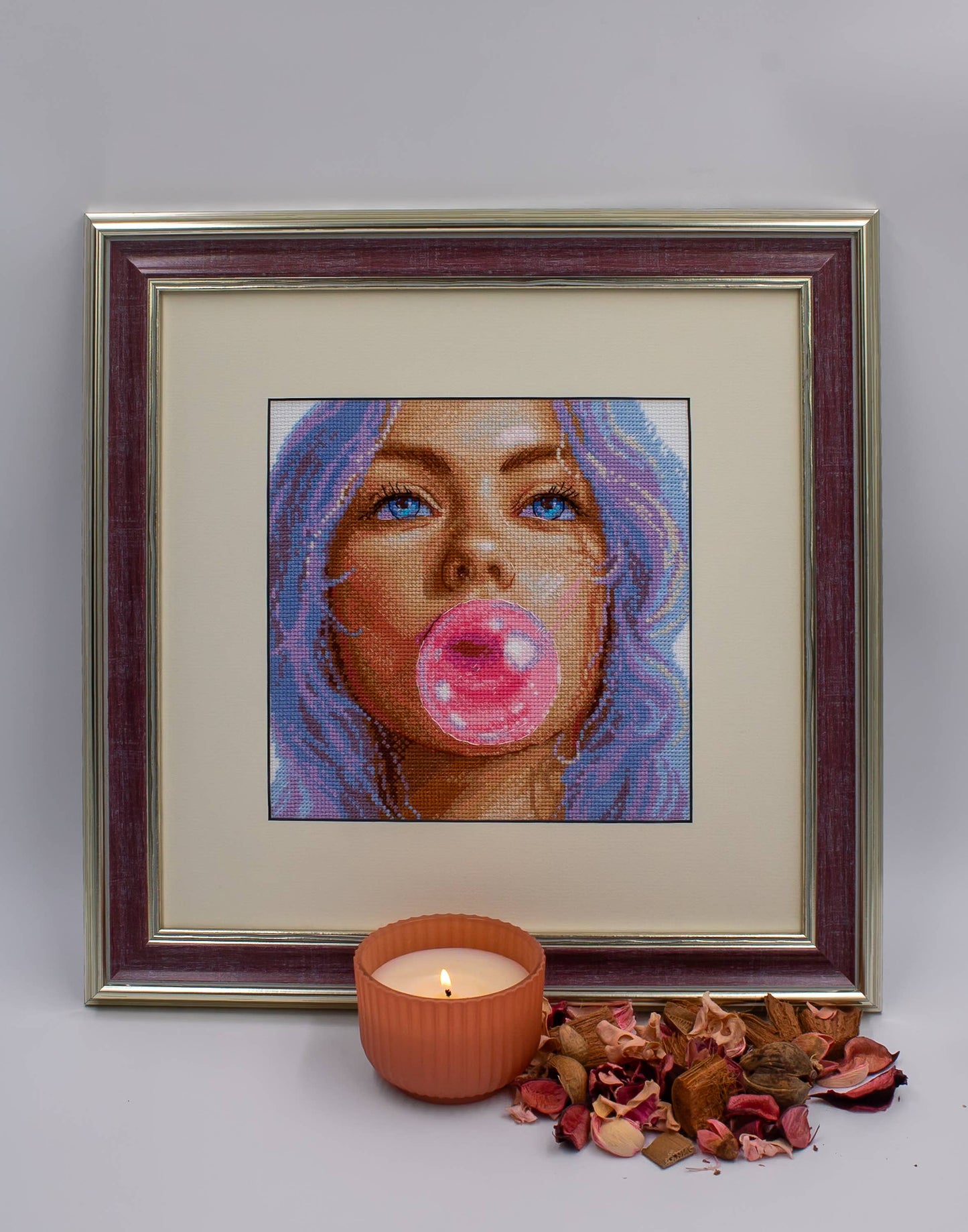Bubblegum Dreams Cross Stitch Kit from Aine A1032
