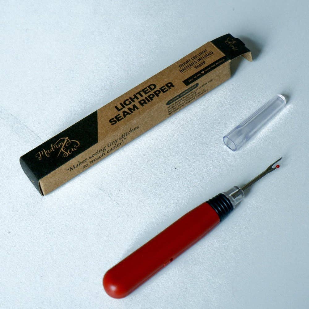 Lighted Seam Ripper - Remove Stitches Easily