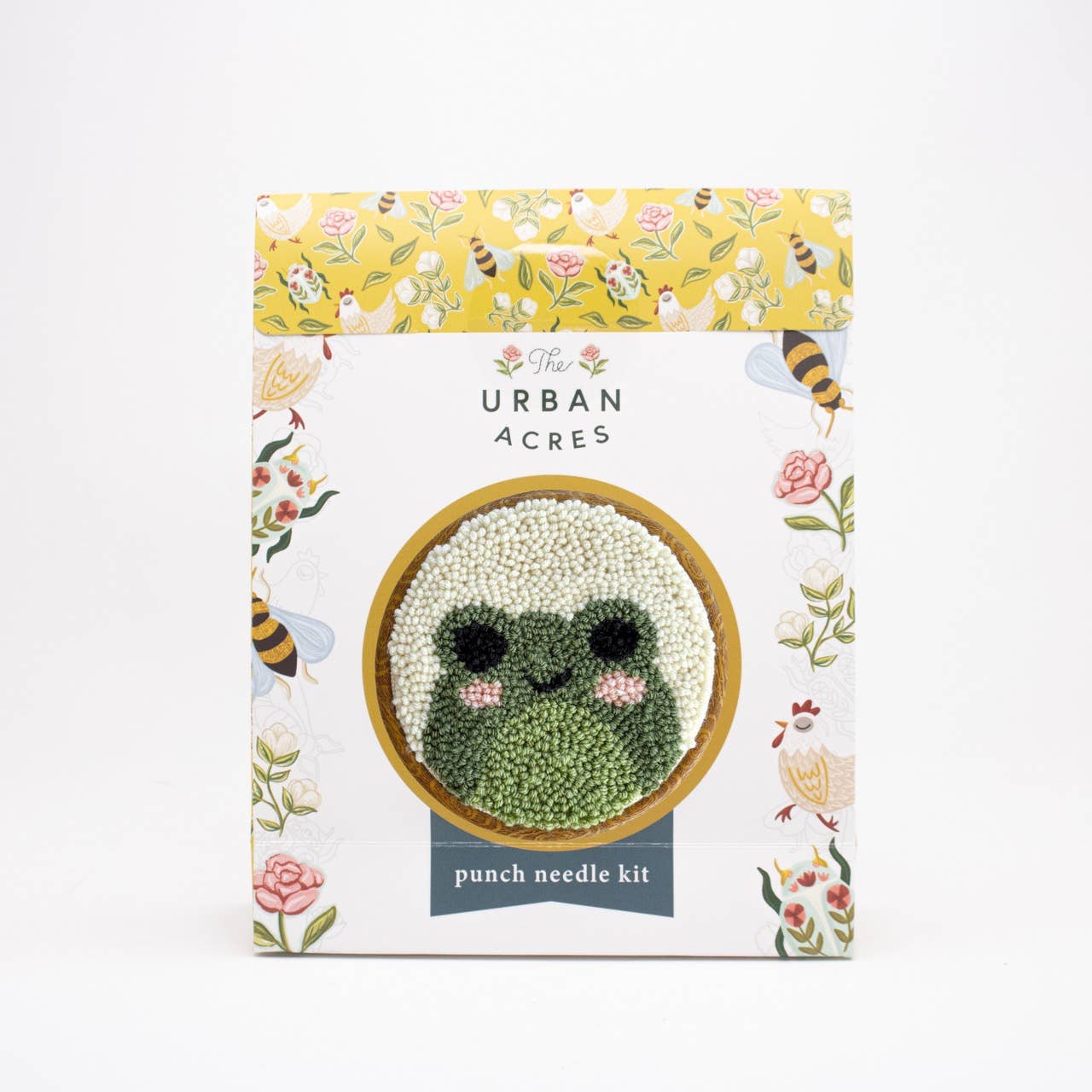 Frog Punch Needle Kit Beginner Friendly