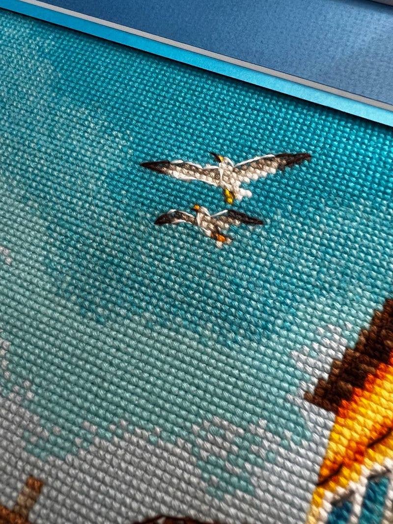 WHERE THE SEA BEGINS Cross Stitch Kit by RIOLIS 2327 Venice