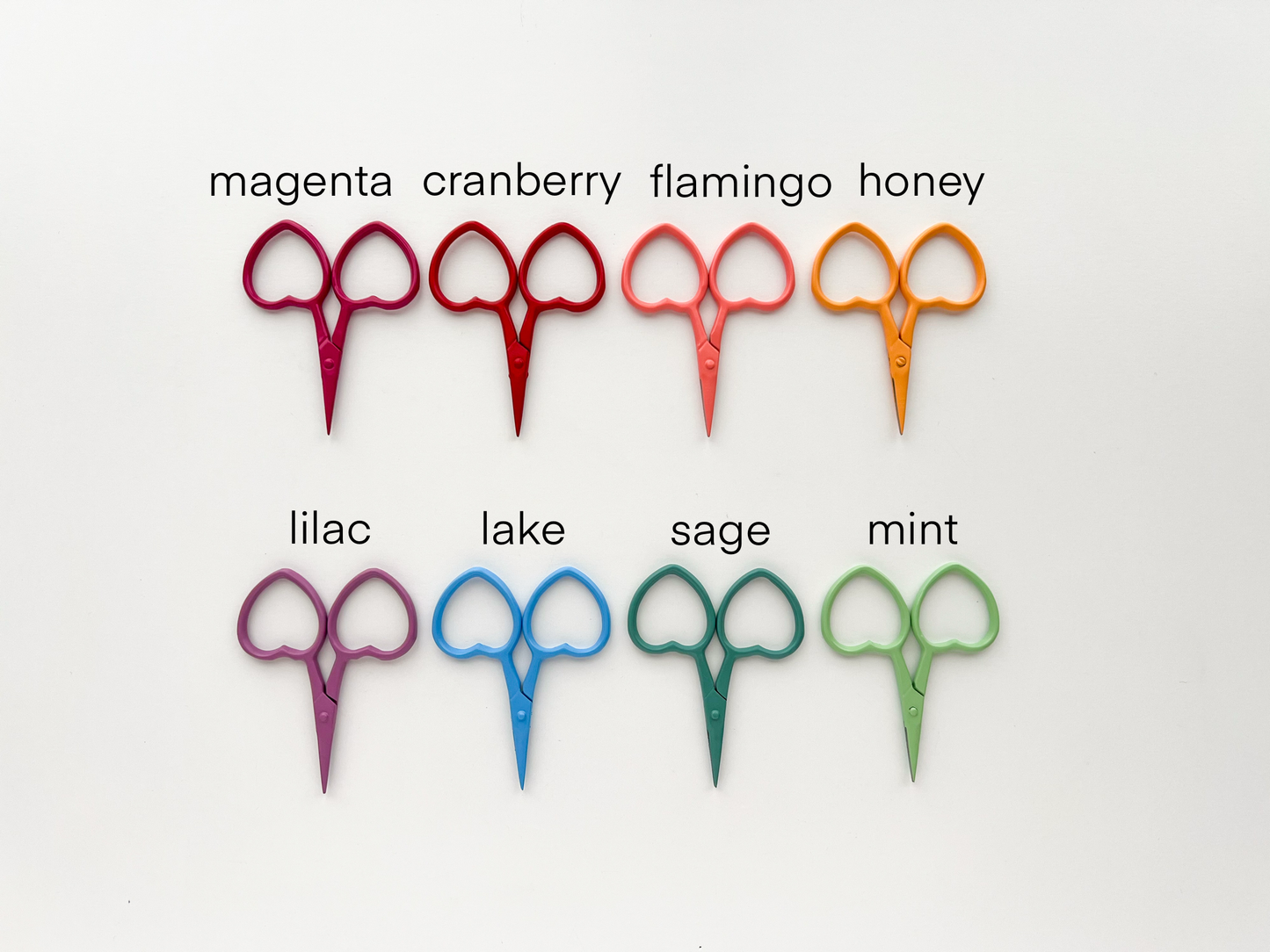 Matryoshka small heart sewing scissors