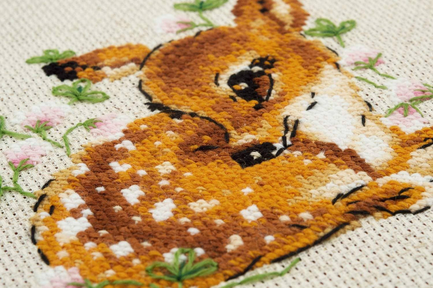 Little Deer Cross Stitch Kit From Riolis 1777