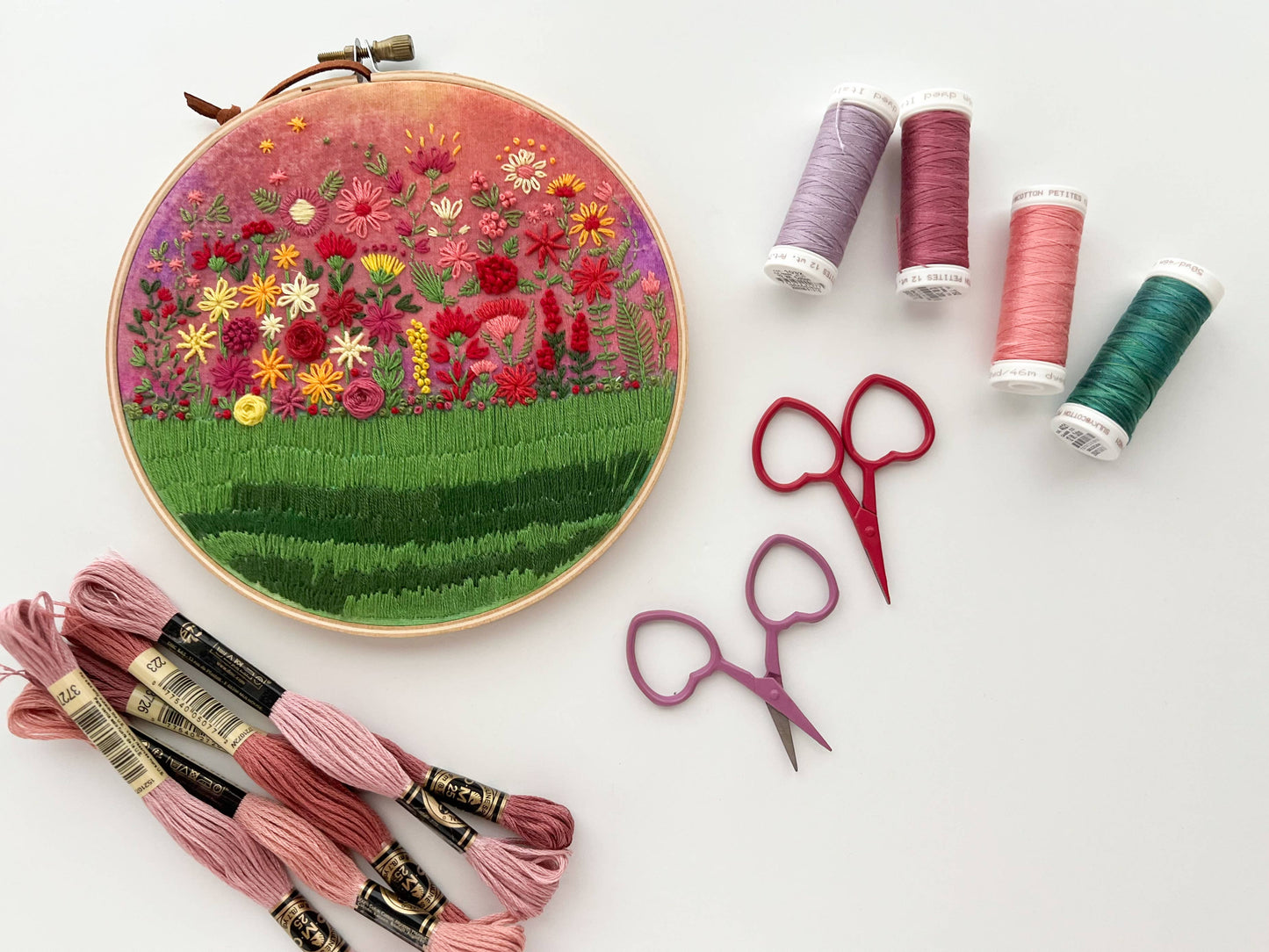 Matryoshka small heart sewing scissors