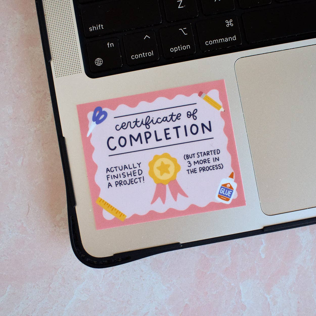 Certificate of Completion Vinyl Sticker