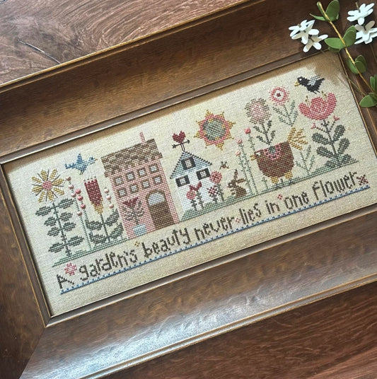 PREORDER Heart in Hand A GARDEN'S BEAUTY Cross Stitch Pattern Nashville Market