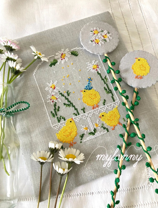 Peep, Peep, Peep by MyFanny Cross Stitch Pattern