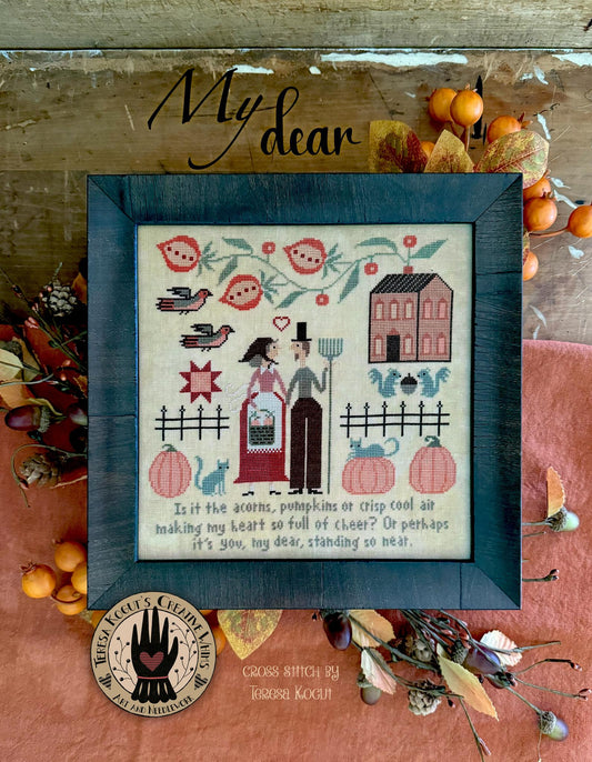 PREORDER Teresa Kogut MY DEAR Cross Stitch Pattern