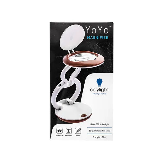 YoYo Compact LED Magnifier Light by Daylight Company