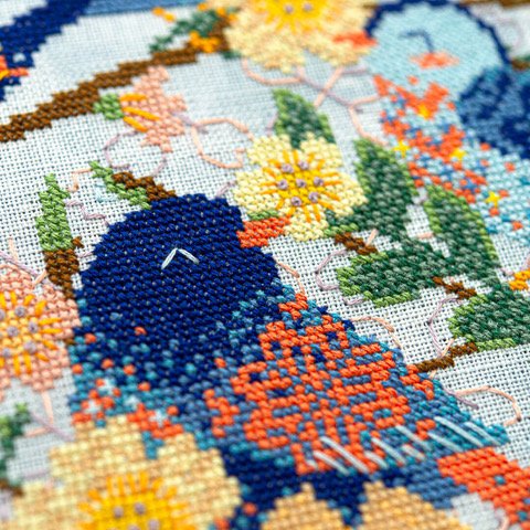 Birds & Blooms Counting Puddles Floss Pack