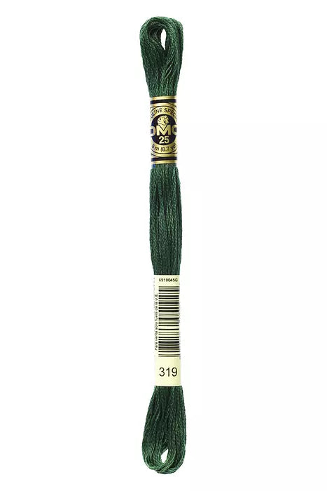 319 DMC Six Strand Cotton Embroidery Floss