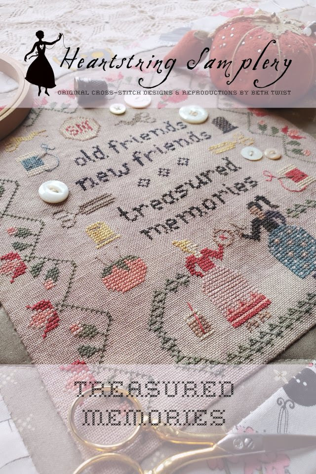 Treasured Memories Cross Stitch Pattern by Heartstring Samplery Nashville Market
