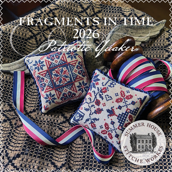 Summer House Stitche Workes FRAGMENTS IN TIME 2026 #4 Cross Stitch Pattern