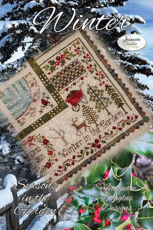 PREORDER Seasons in the Garden Series Part 3 Winter by Jeannette Douglas Designs