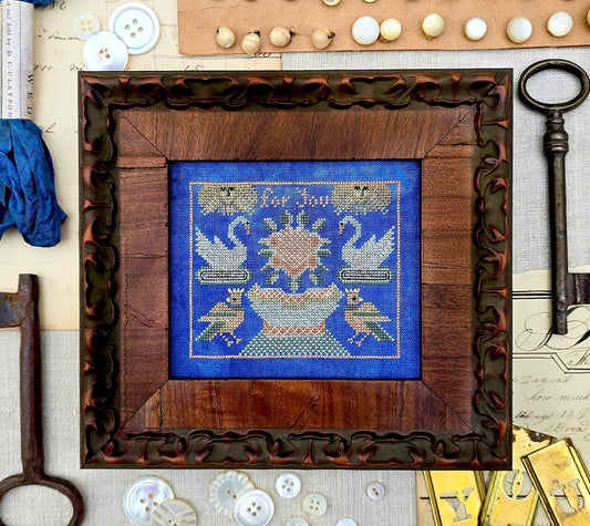 For You Kathy Barrick Cross Stitch Pattern Nashville Market