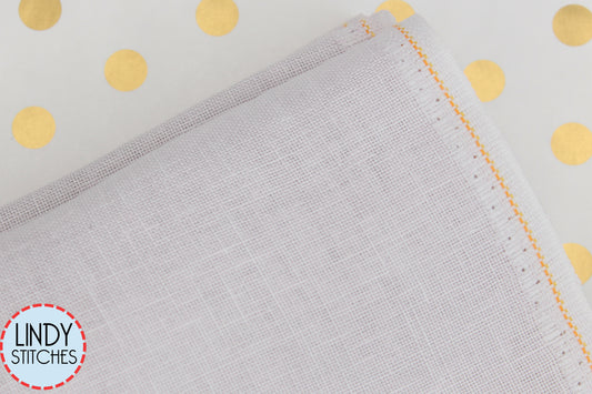 32 count Pastel Lilac Belfast Linen Cross Stitch Fabric by Zweigart