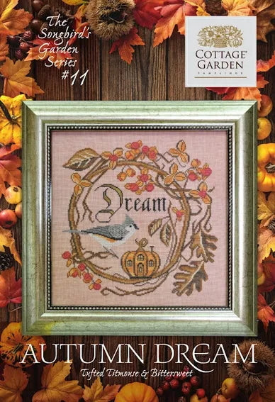 Autumn Dream by Cottage Garden Samplings Cross Stitch Pattern PHYSICAL copy
