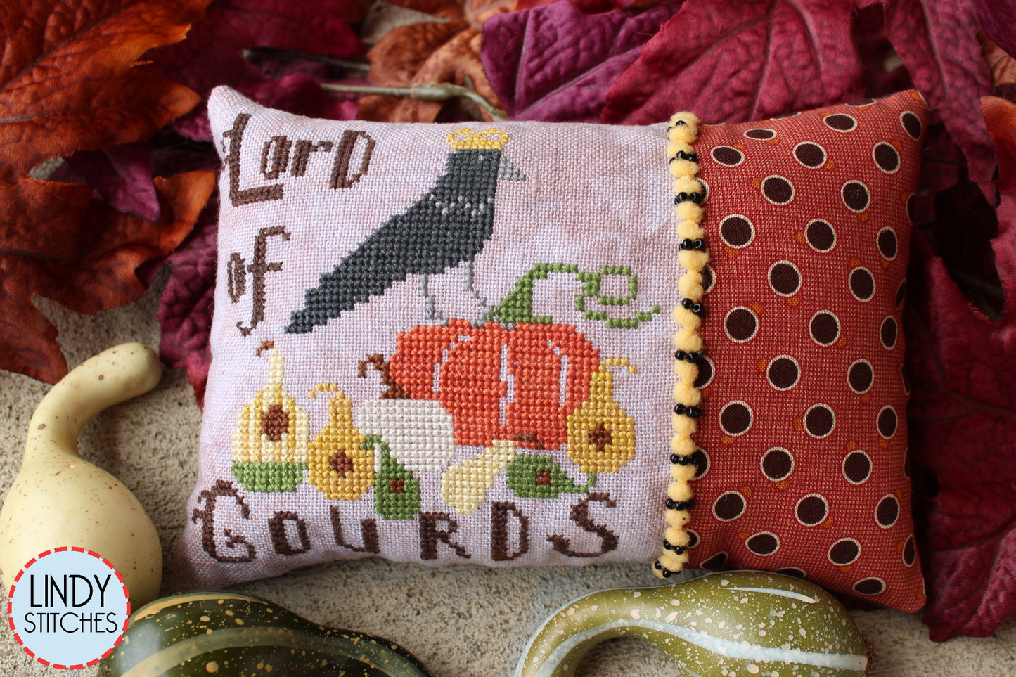 Autumn Royalty Cross Stitch Pattern Modern Cross Stitch by Lindy Stitches