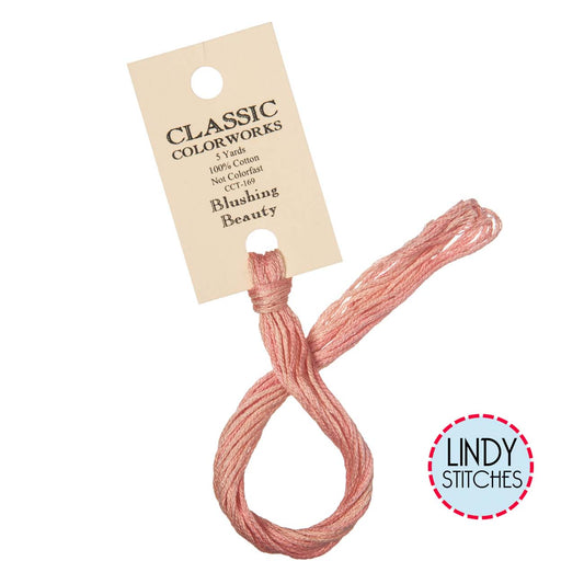 Blushing Beauty Classic Colorworks Floss Hand Dyed Cotton Skein