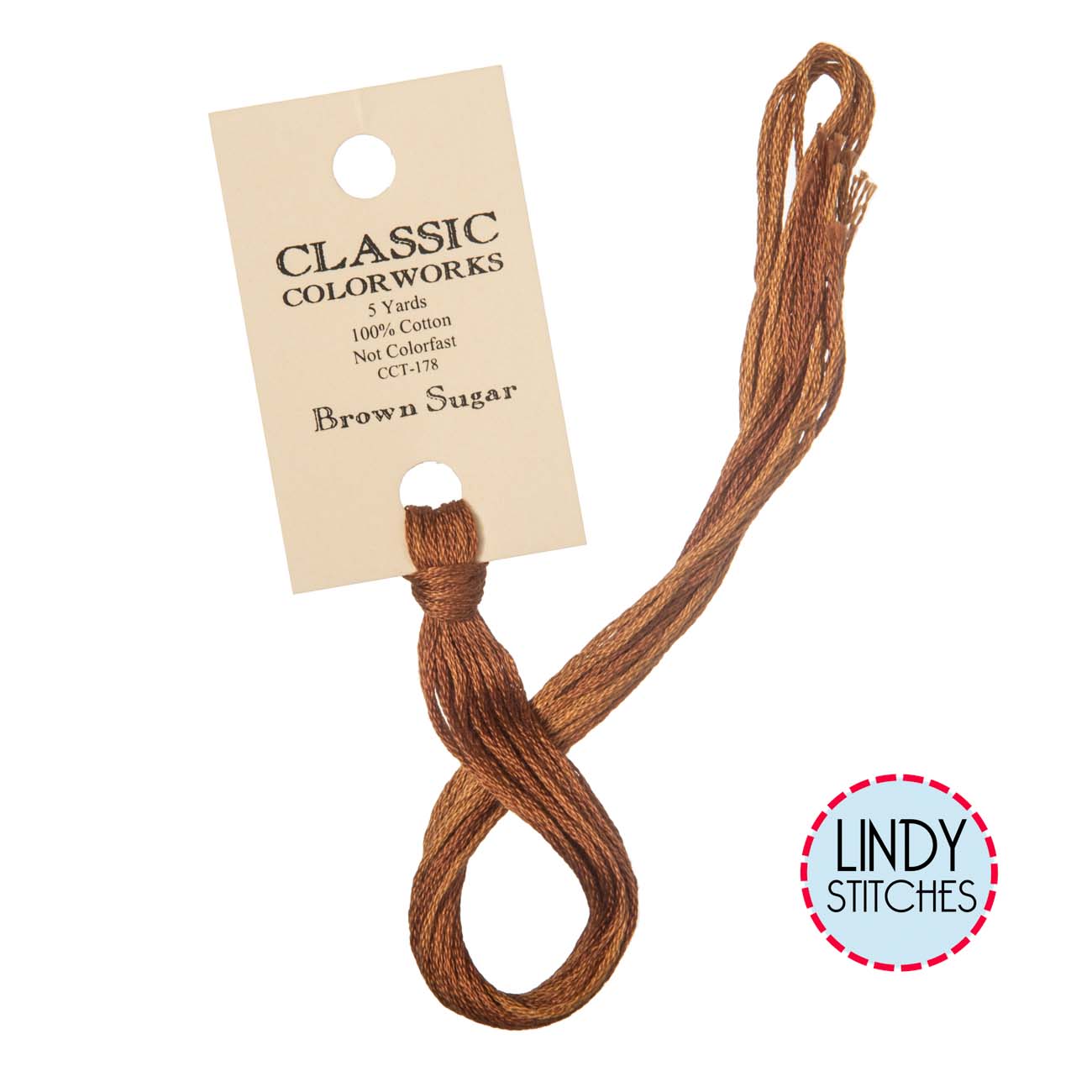 Brown Sugar Classic Colorworks Floss Hand Dyed Cotton Skein