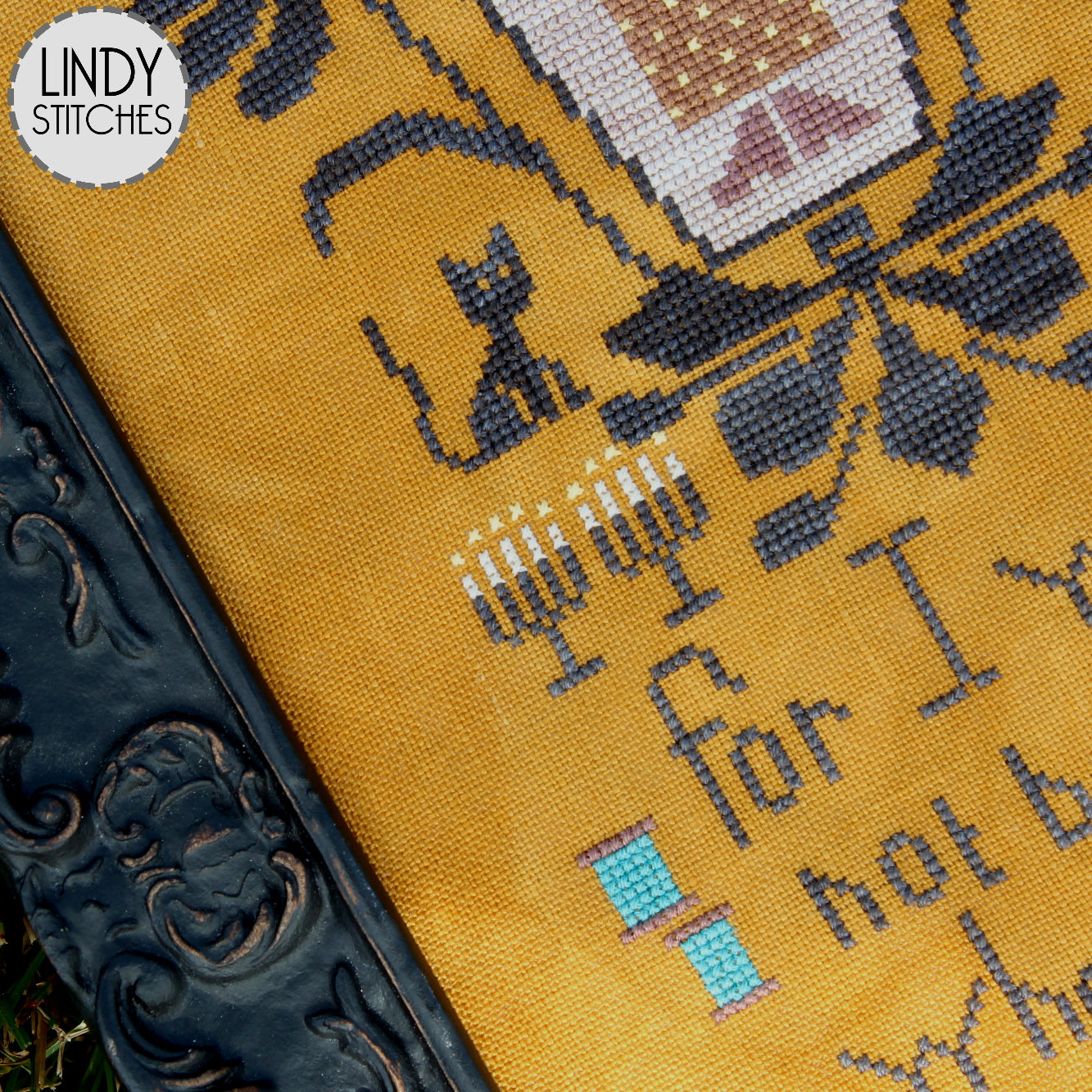 Bury Me with My Needle Cross Stitch Pattern by Lindy Stitches