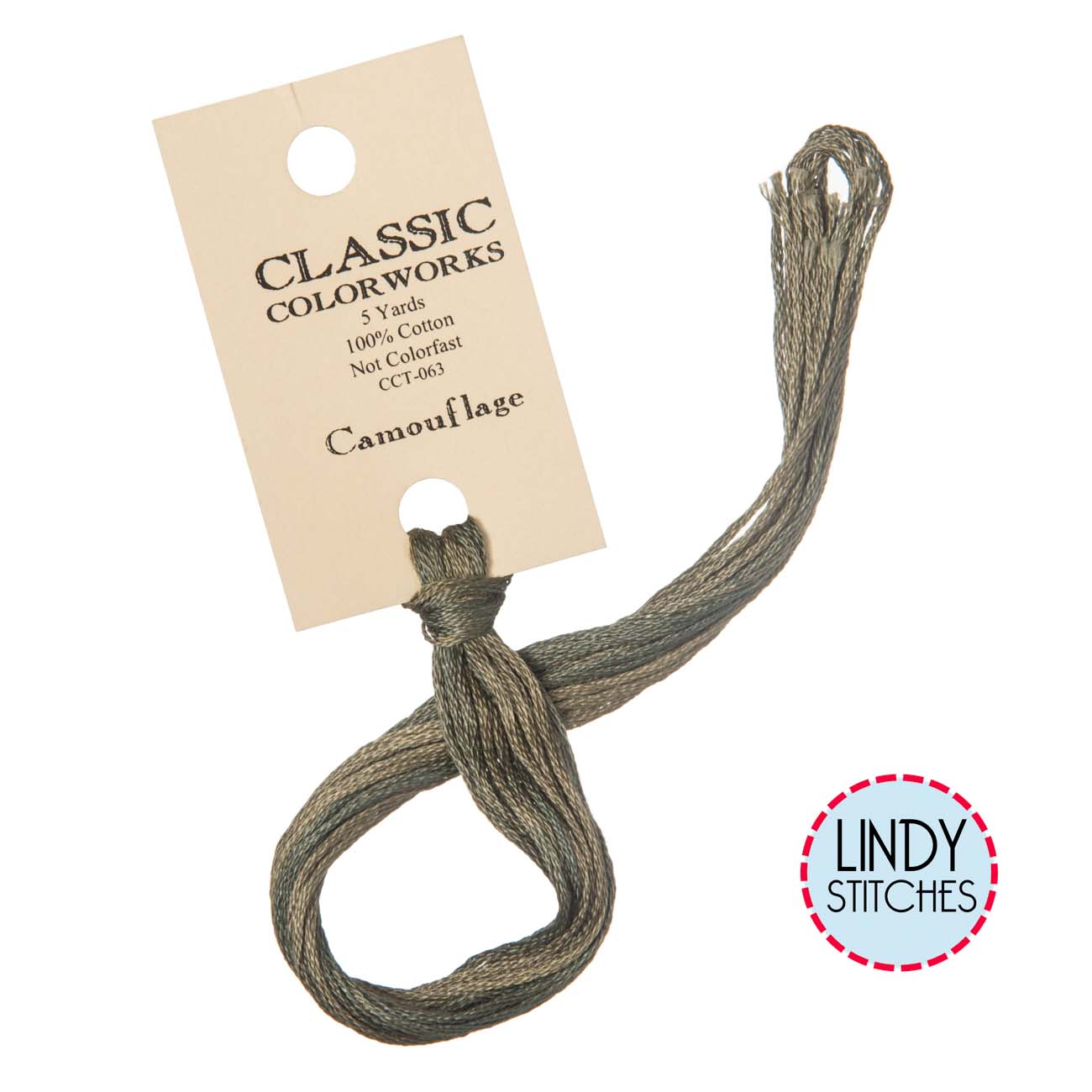 Camouflage Classic Colorworks Floss Hand Dyed Cotton Skein