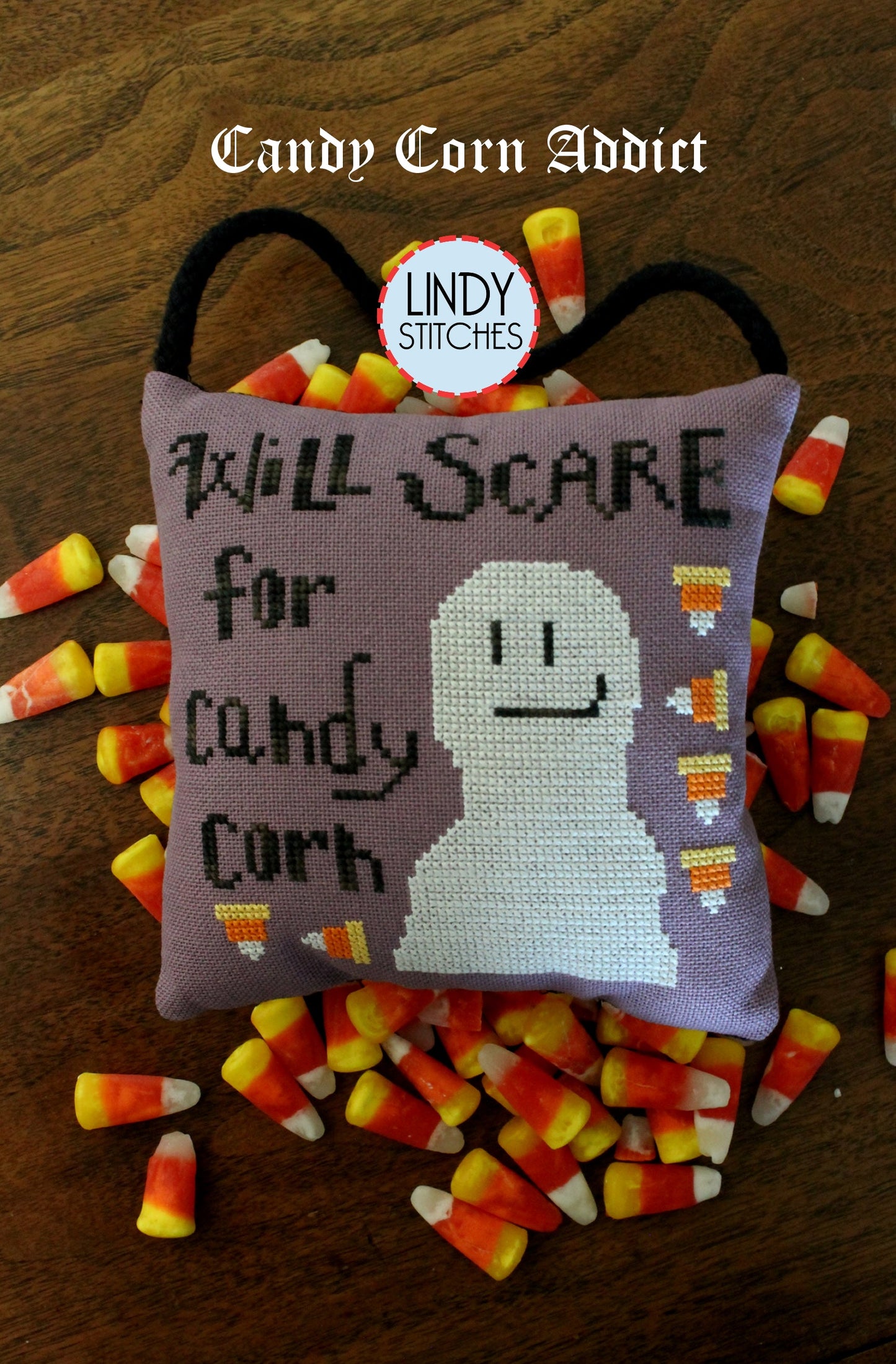 B GRADE SPOOKY BOOKS! - Six Adorably Spooky Cross Stitch Patterns by Lindy Stitches