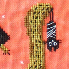 Halloween Tails Cross Stitch Pattern Lindy Stitches Terry Runyan