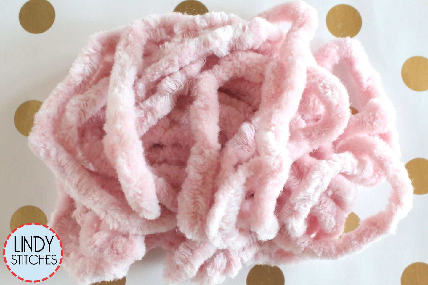 Ballerina Chenille Trim Hand Dyed by Lady Dot Creates