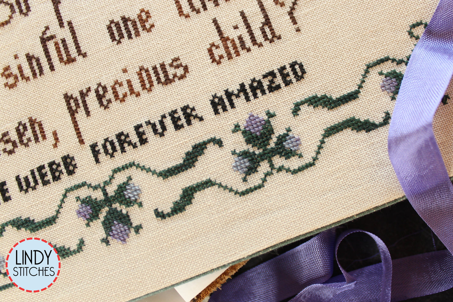 Chosen Precious Child Cross Stitch Pattern by Lindy Stitches