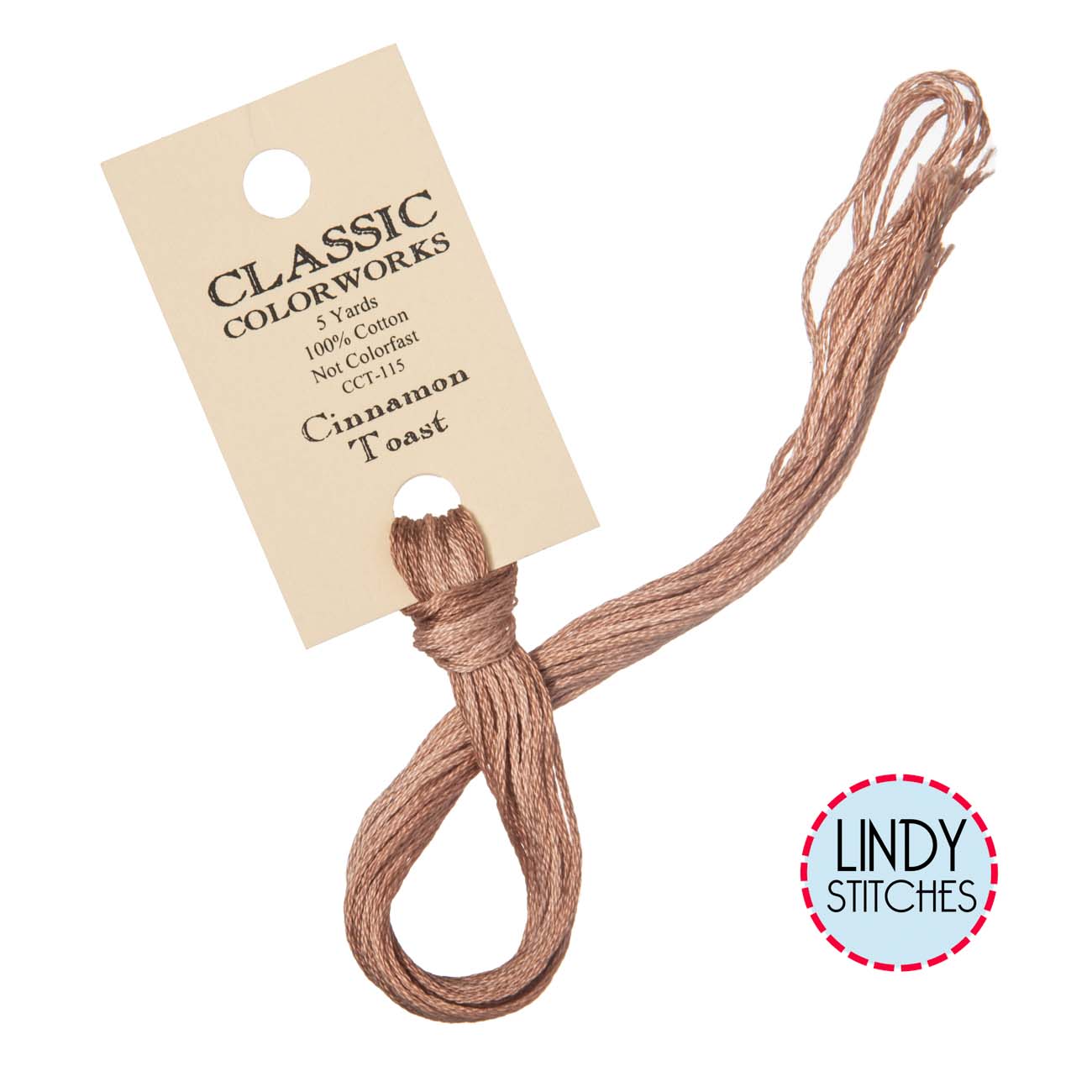 Cinnamon Toast Classic Colorworks Floss Hand Dyed Cotton Skein