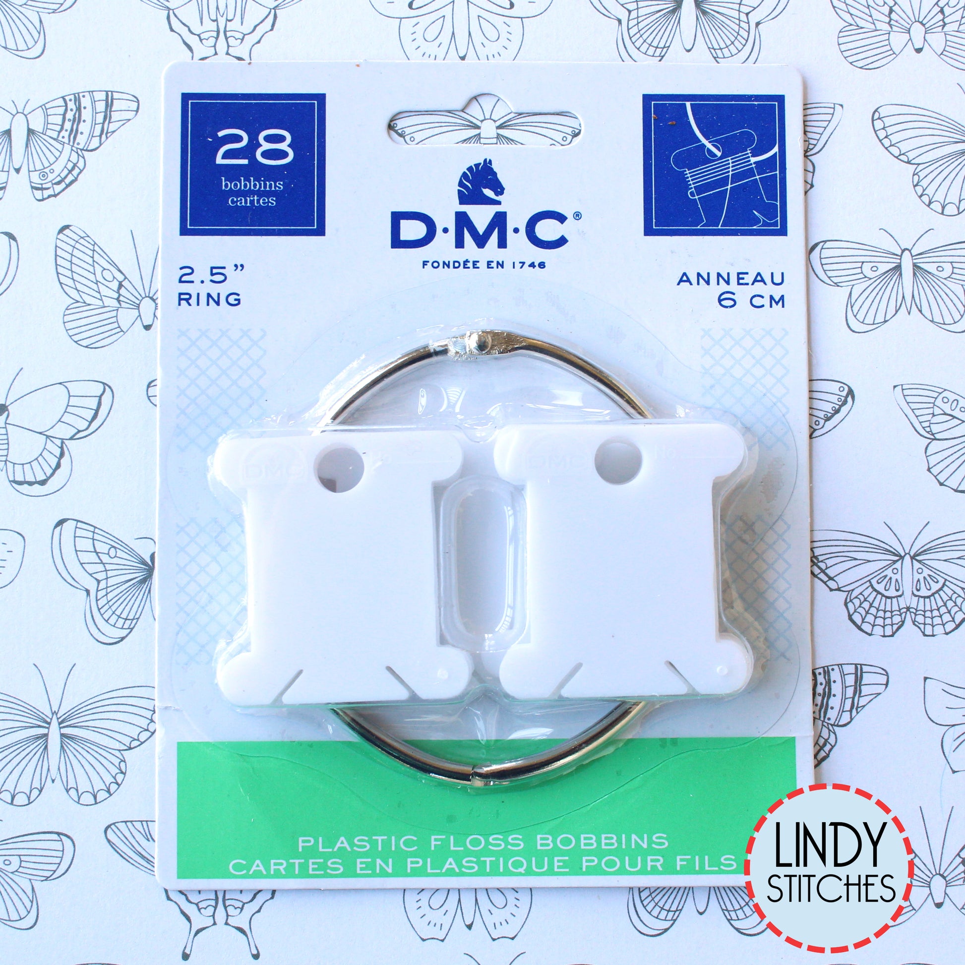 Plastic Floss Bobbins by DMC