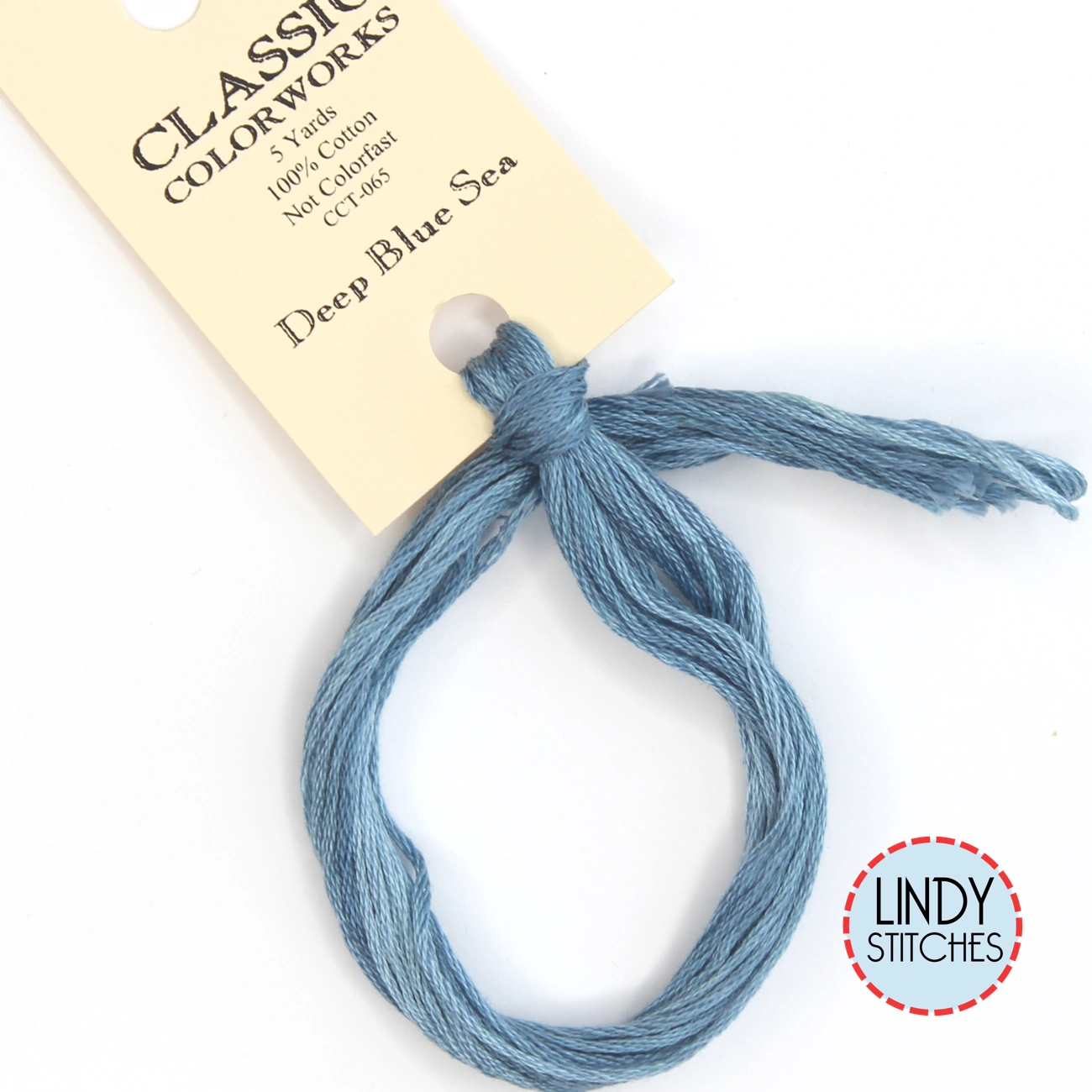 Deep Blue Sea Classic Colorworks Floss Hand Dyed Cotton Skein