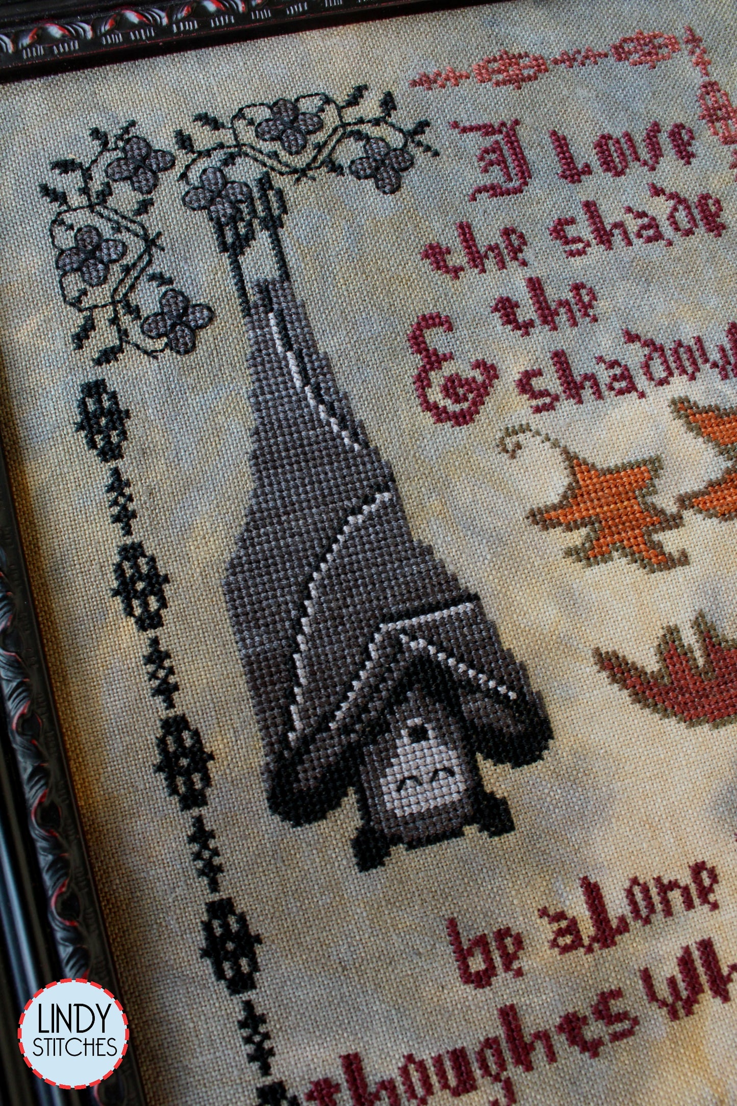 Dracula's Confession Cross Stitch Chart by Lindy Stitches