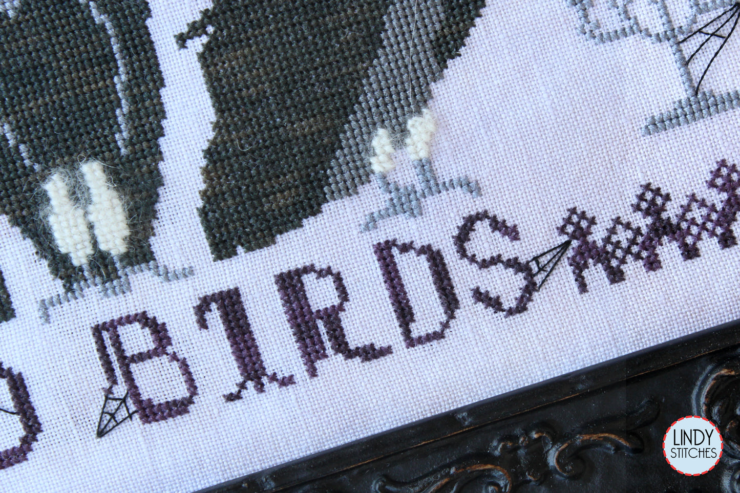 Emo Birds Cross Stitch Pattern by Lindy Stitches