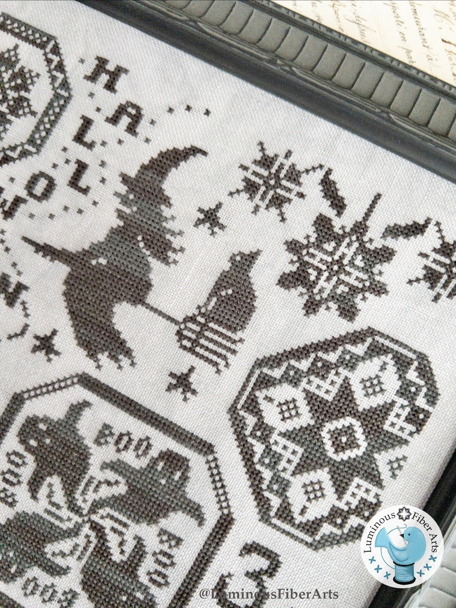 Enchanted Quaker Cross Stitch Pattern Luminous Fiber Arts
