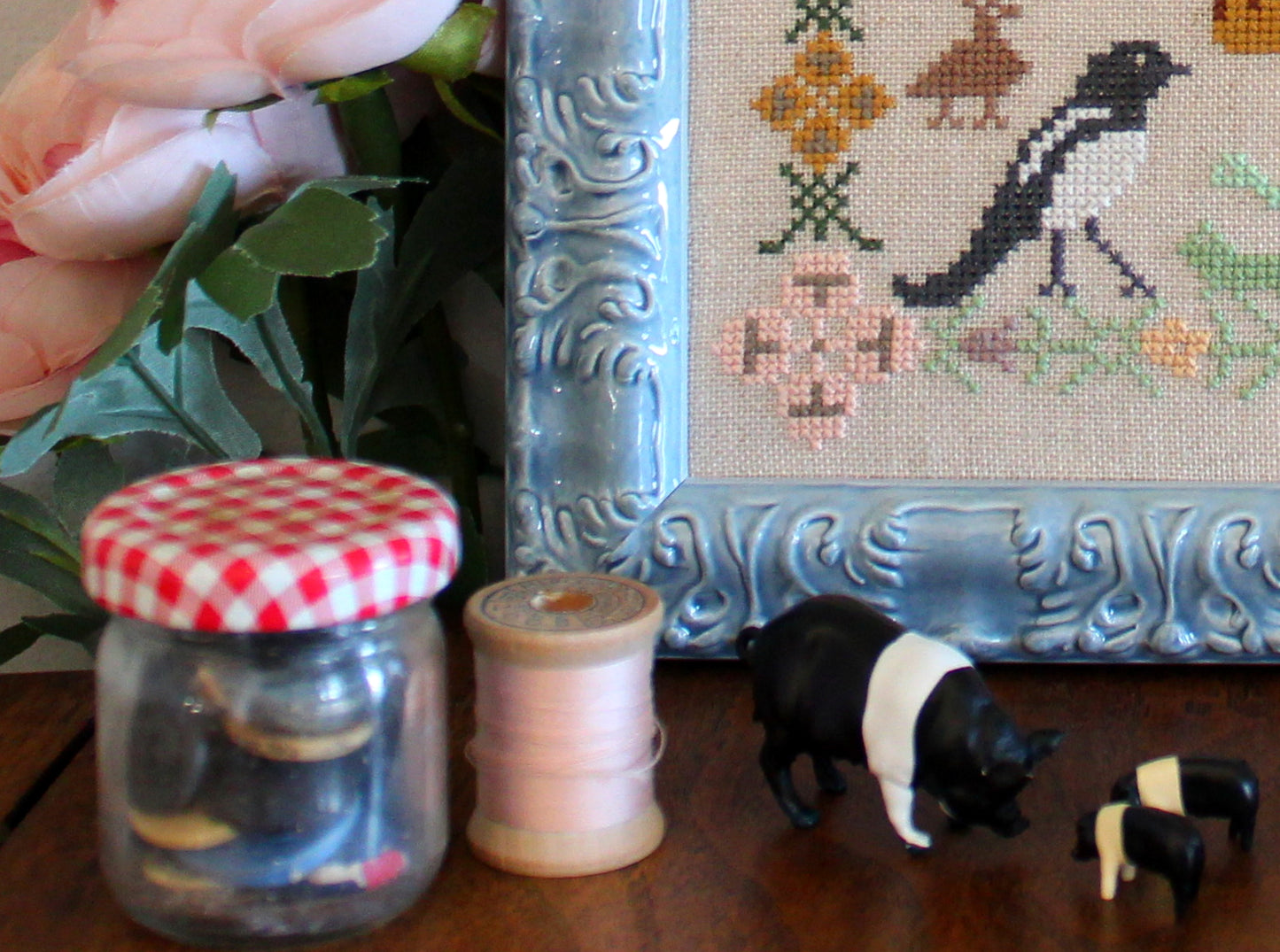 Funky Menagerie Cross Stitch Pattern by Lindy Stitches